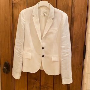 Jcrew Linen Blazer